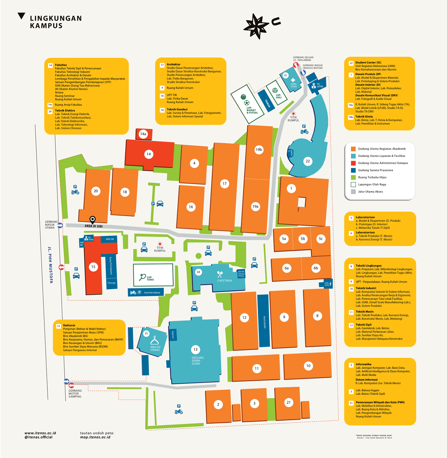 Peta Kampus Itenas